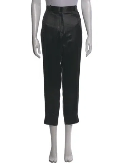 Pre-owned Tom Ford Straight Leg Pants In Black