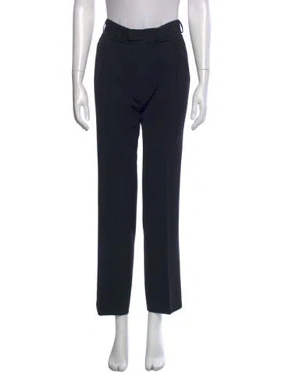 Pre-owned Tom Ford Straight Leg Pants In Black
