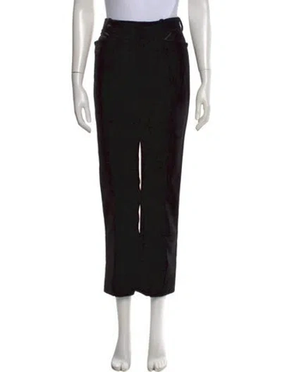 Pre-owned Tom Ford Straight Leg Pants In Black