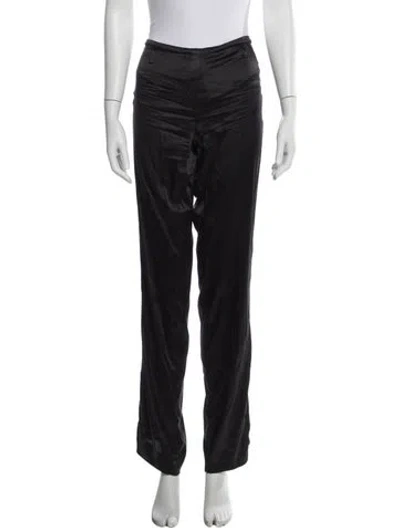 Pre-owned Tom Ford Straight Leg Pants In Black
