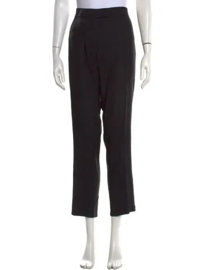 Pre-owned Tom Ford Straight Leg Pants In Black