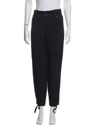 Pre-owned Tom Ford Straight Leg Pants In Black