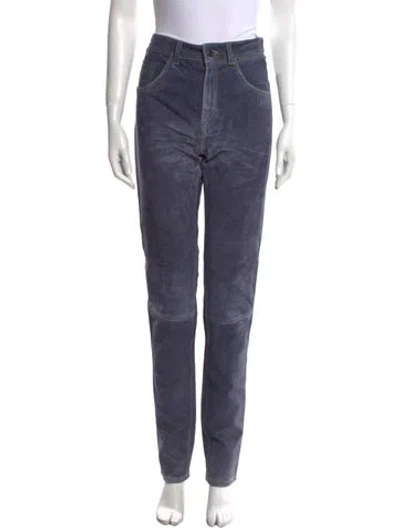 Pre-owned Tom Ford Straight Leg Pants In Blue