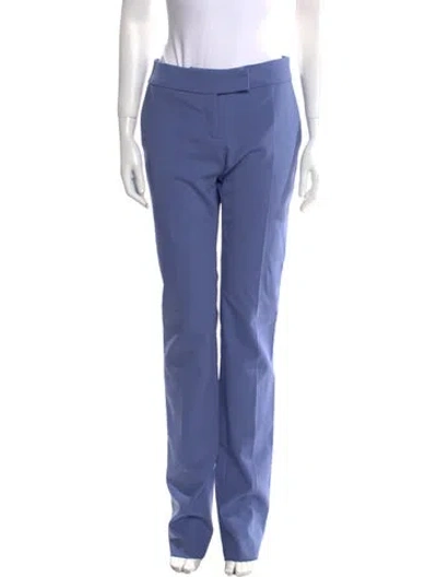 Pre-owned Tom Ford Straight Leg Pants In Blue