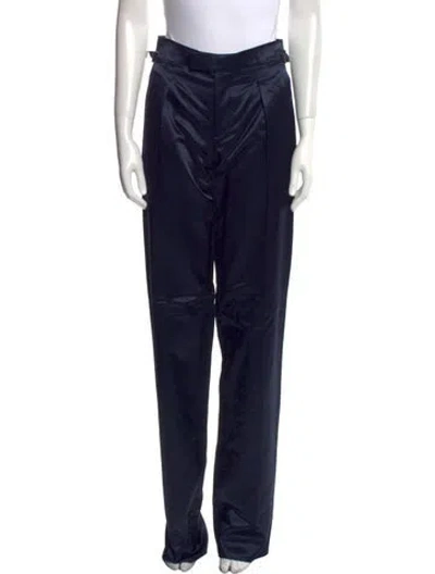 Pre-owned Tom Ford Straight Leg Pants In Blue