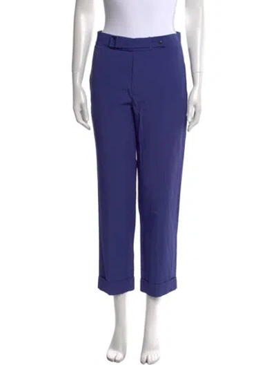 Pre-owned Tom Ford Straight Leg Pants In Blue