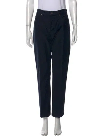 Pre-owned Tom Ford Straight Leg Pants In Blue