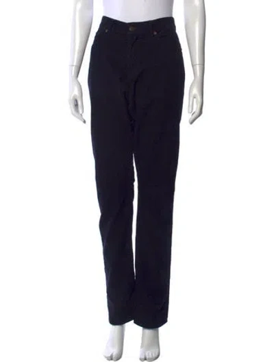 Pre-owned Tom Ford Straight Leg Pants In Blue