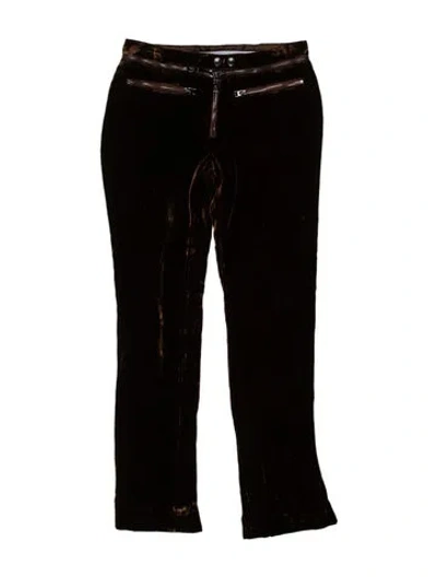 Pre-owned Tom Ford Straight Leg Pants In Brown