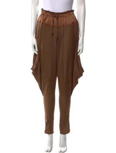 Pre-owned Tom Ford Straight Leg Pants In Brown