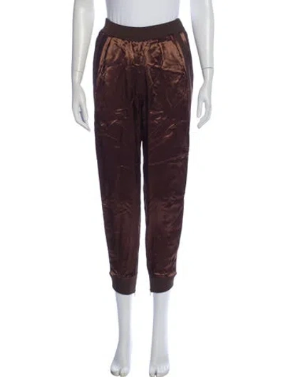Pre-owned Tom Ford Straight Leg Pants In Brown