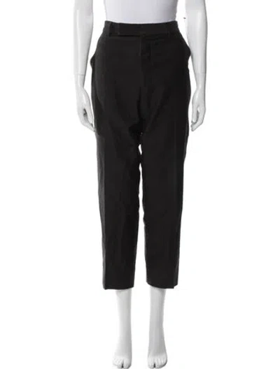 Pre-owned Tom Ford Straight Leg Pants In Gray