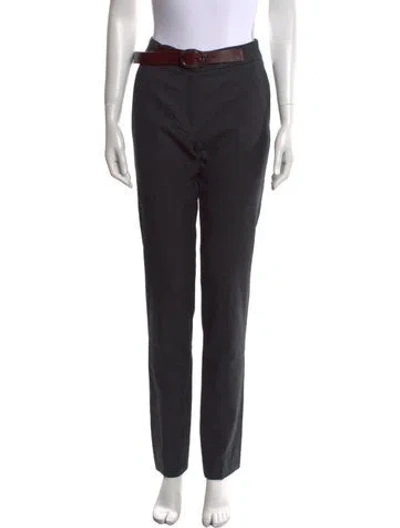 Pre-owned Tom Ford Straight Leg Pants In Gray