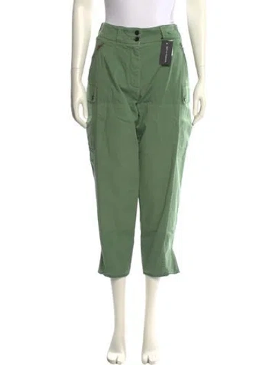 Pre-owned Tom Ford Straight Leg Pants In Green