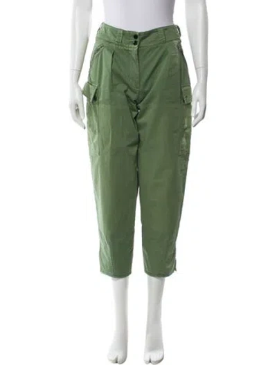 Pre-owned Tom Ford Straight Leg Pants In Green