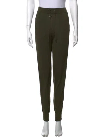 Pre-owned Tom Ford Straight Leg Pants In Green