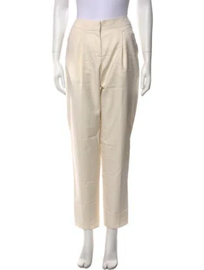 Pre-owned Tom Ford Straight Leg Pants In Neutral