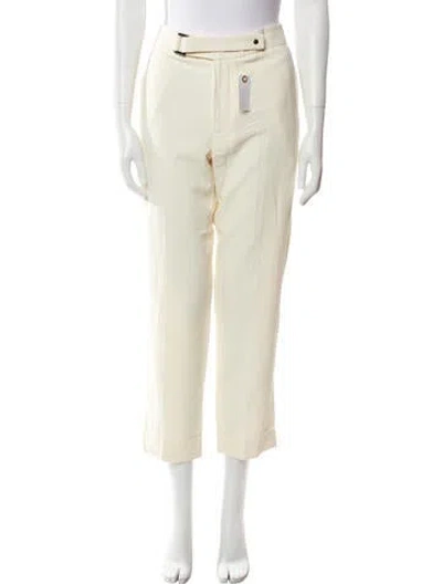 Pre-owned Tom Ford Straight Leg Pants In Neutral