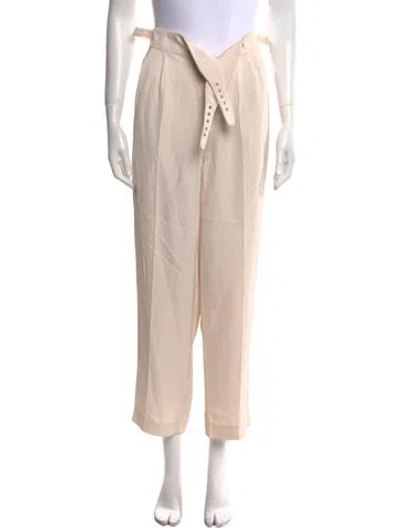 Pre-owned Tom Ford Straight Leg Pants In Neutral