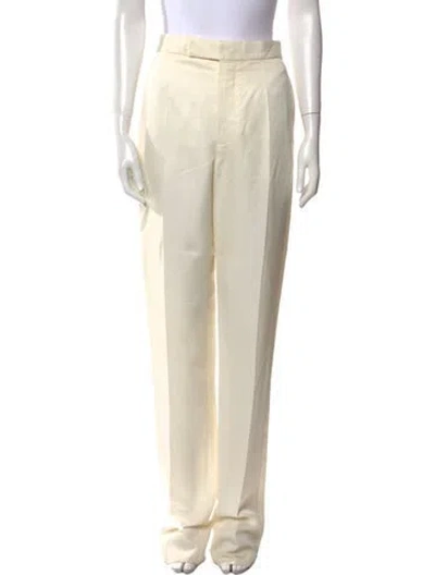 Pre-owned Tom Ford Straight Leg Pants In Neutral