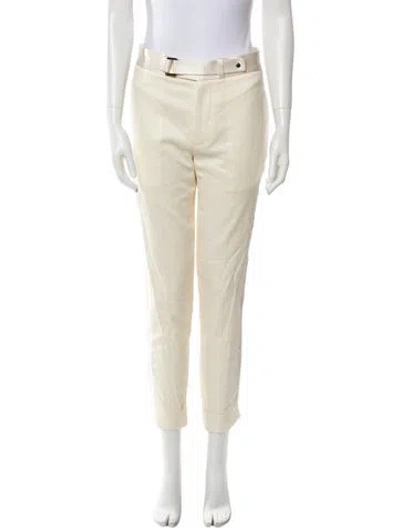 Pre-owned Tom Ford Straight Leg Pants In Neutral