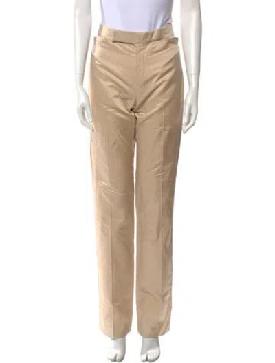 Pre-owned Tom Ford Straight Leg Pants In Neutral