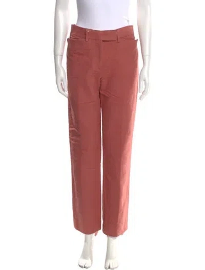 Pre-owned Tom Ford Straight Leg Pants In Pink