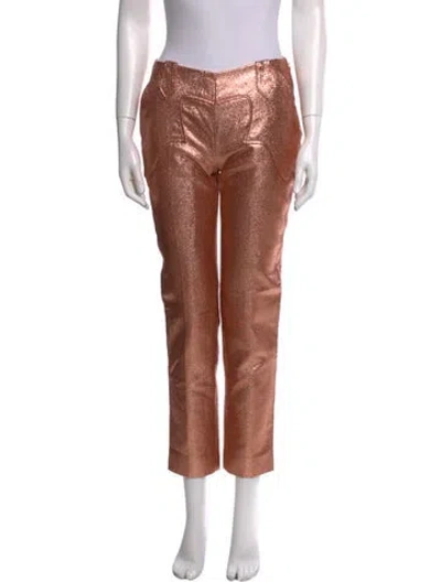 Pre-owned Tom Ford Straight Leg Pants In Pink