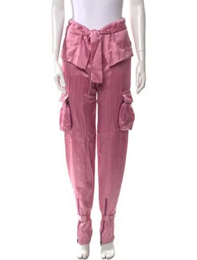 Pre-owned Tom Ford Straight Leg Pants In Pink