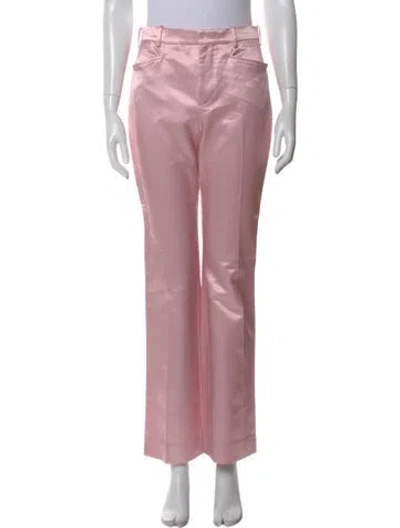 Pre-owned Tom Ford Straight Leg Pants In Pink