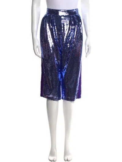 Pre-owned Tom Ford Straight Leg Pants In Purple