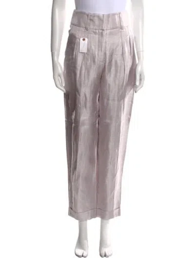 Pre-owned Tom Ford Straight Leg Pants In Purple