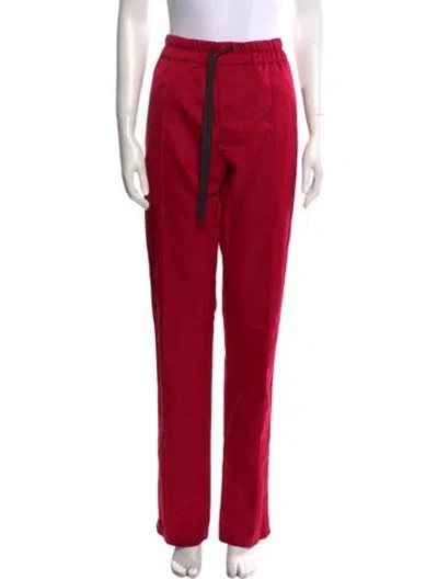 Pre-owned Tom Ford Straight Leg Pants In Red