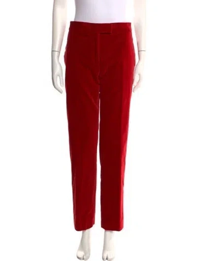 Pre-owned Tom Ford Straight Leg Pants W/ Tags In Red