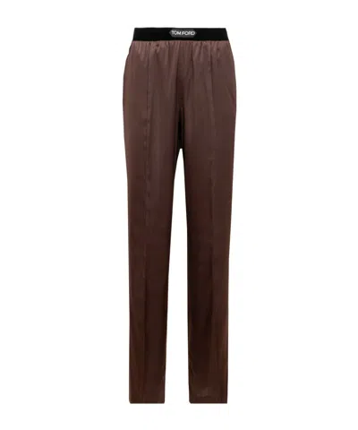 TOM FORD TOM FORD STRETCH SATIN PJ PANTS