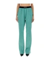 Tom Ford Satin Pajama Bottoms In Blue