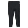 Tom Ford Straight Leg Trousers In Black Cotton In Black
