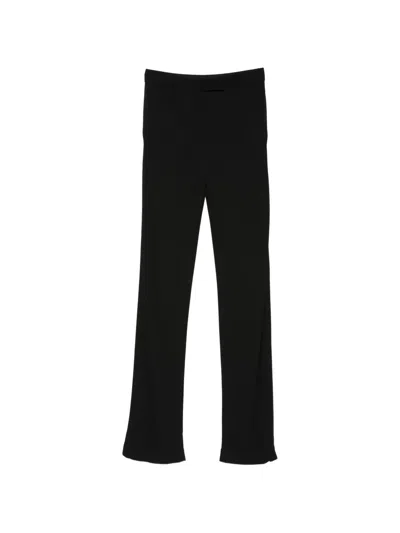 Tom Ford Straight Trousers In Black