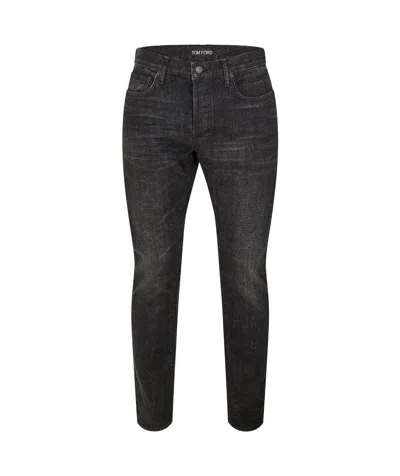 Tom Ford Straight-leg Jeans In Black