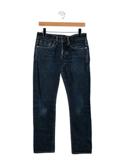 Pre-owned Tom Ford Straight-leg Jeans In Blue