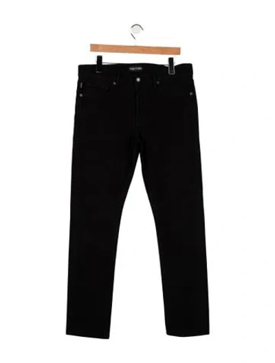 Pre-owned Tom Ford Straight-leg Jeans In Blue