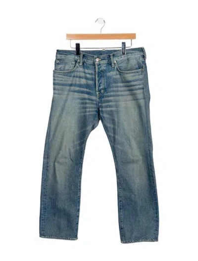 Pre-owned Tom Ford Straight-leg Jeans In Blue