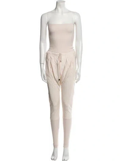 Pre-owned Tom Ford Strapless Jumpsuit In Pink