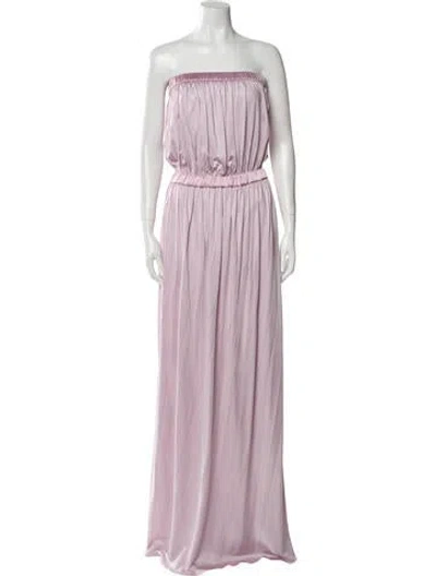Pre-owned Tom Ford Strapless Long Dress W/ Tags In Pink