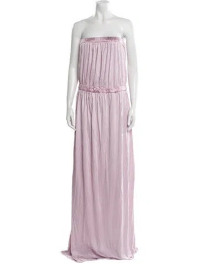 Pre-owned Tom Ford Strapless Long Dress W/ Tags In Pink