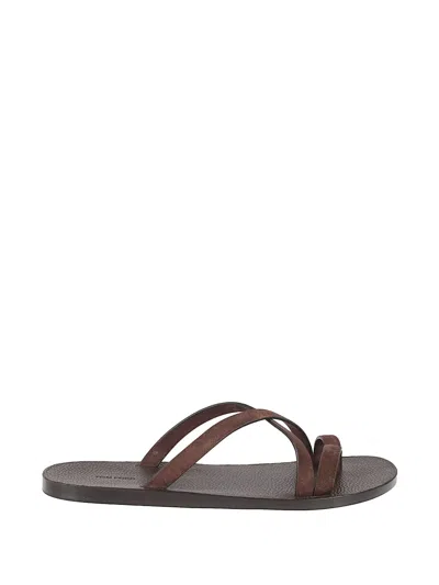 Tom Ford Strap-toe Sandals In Brown