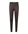 Tom Ford Lustrous Jersey Signature Leggings In Black