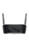 Tom Ford Stretch-satin Bandeau Bralette In Black