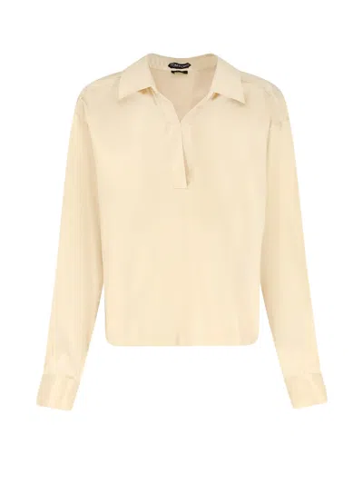 TOM FORD STRETCH SATIN SHIRT