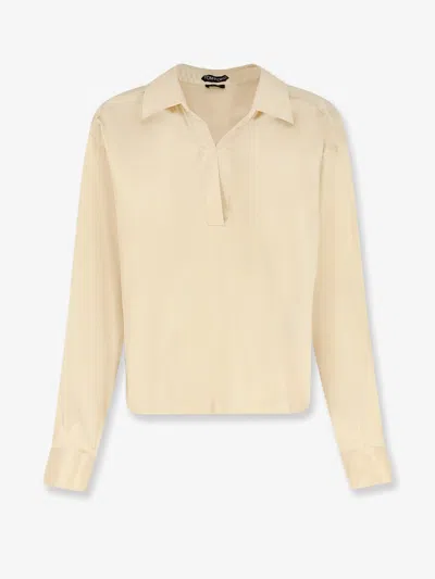 TOM FORD STRETCH SATIN SHIRT